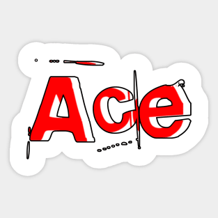 Ace Sticker